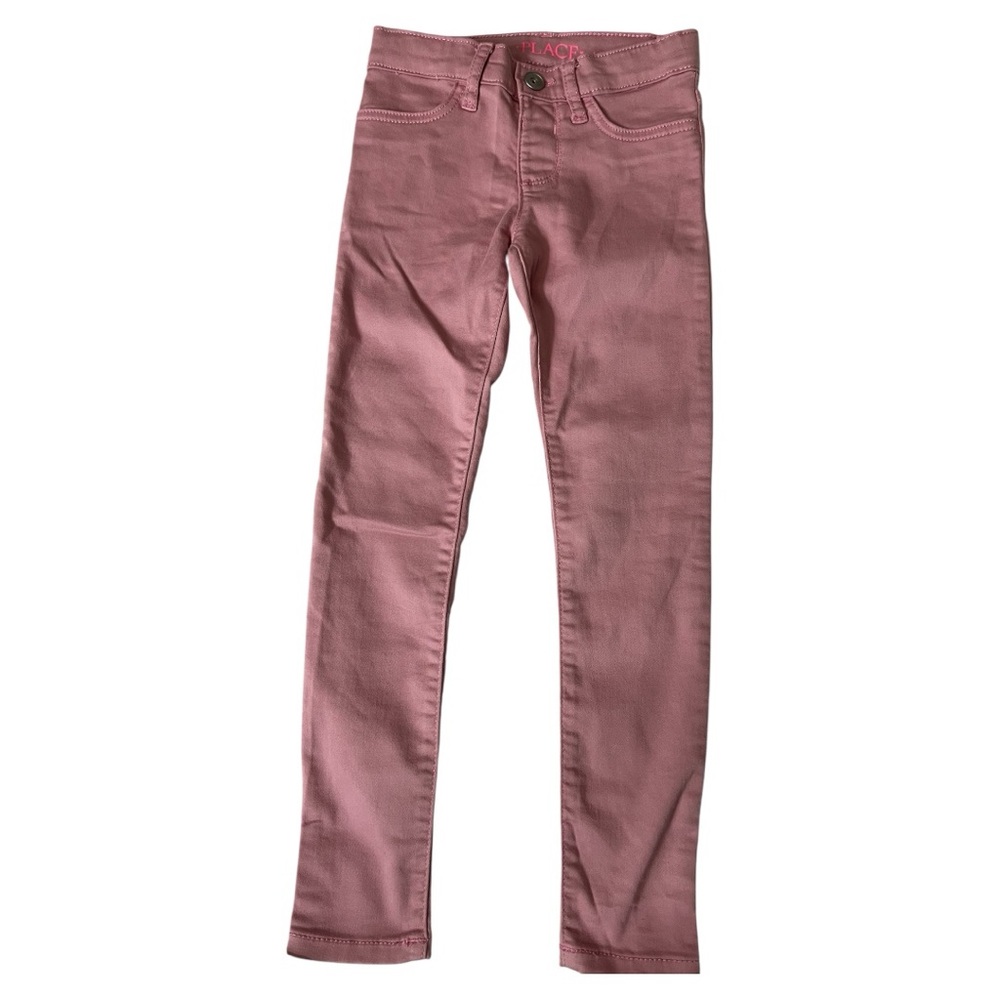 Place Women's Skinny Jeans in Soft Pink